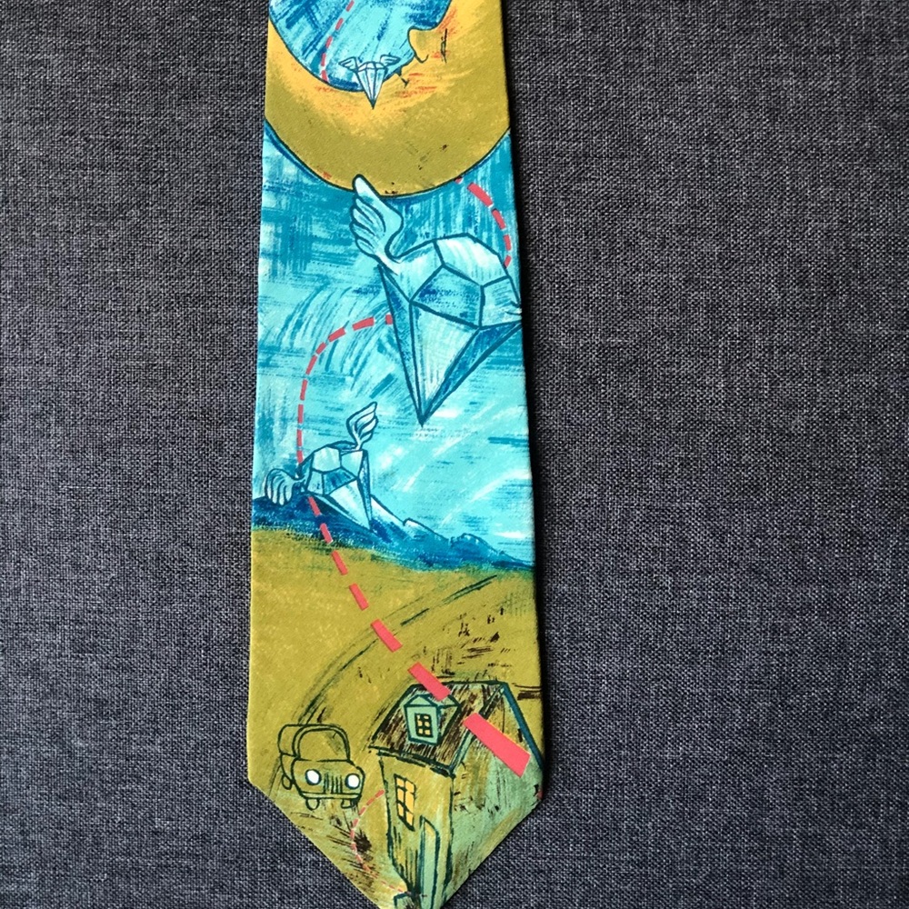 Vintage The Beatles Silk Tie